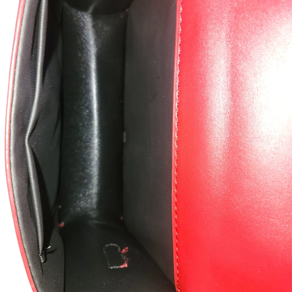 Cherry Print Red Handbag - Picture 13 of 13